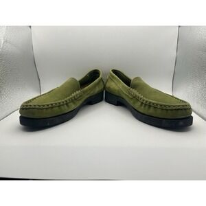 Azaleia Women's Green Suede Flat‎ Shoes SZ 7.5